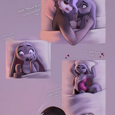 judy hopps, loona (helluva boss) (disney, hellaverse) created by aozee