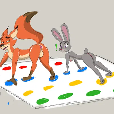 judy hopps, nick wilde (disney, twister) created by jrxt