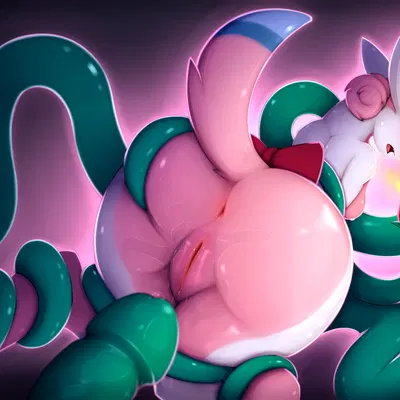 juniper (onesassysylveon) (nintendo, pokemon) created by visionaryserpent