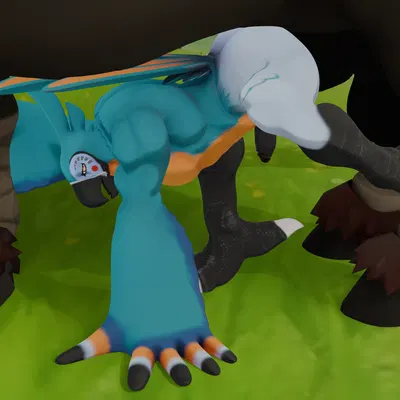 kass (tloz) (breath of the wild, european mythology) created by admiralillegalcrab