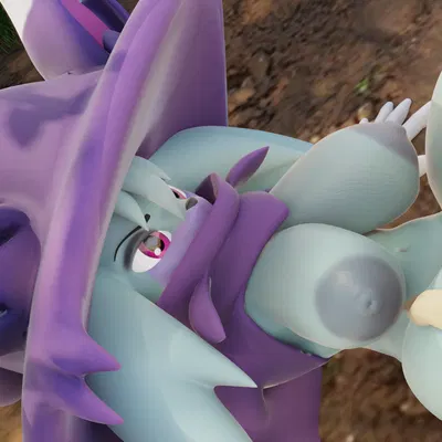 katress (palworld! more than just pals), teemo (lol) (furriesvr, league of legends) created by teemoty