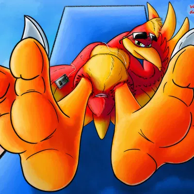 kazooie (banjo-kazooie, rareware) created by fol