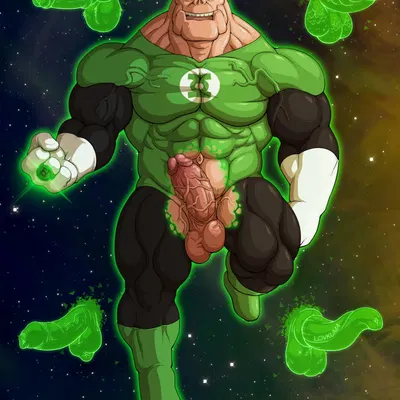 kilowog (dc comics, green lantern) created by lovkuma