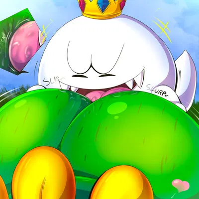 king boo, petey piranha (luigi's mansion, mario bros) created by tepigfan101