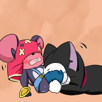 kit (brawl stars), moe (brawl stars) (brawl stars, supercell (company)) created by xinpero