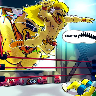 koops, rawk hawk (mario bros, nintendo) created by bigzbl00dgear