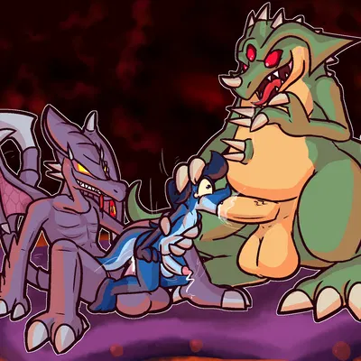 kraid, ridley, ulti (ultilix) (metroid, nintendo) created by ultilix