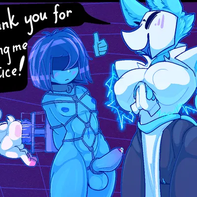 kris dreemurr, ralsei, tasque manager (deltarune, microsoft) created by trufzn