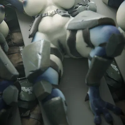 kroxigor (vulgarvictor) (warhammer (franchise), warhammer 40000) created by ghostoast