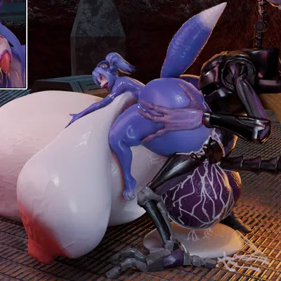 krystal (star fox), ridley (metroid, nintendo) created by tiger jhobs