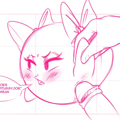 lady bow (mario bros, nintendo) created by dibujito