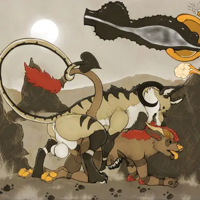 landon (fellowwolf), travon (character) (mythology) created by fellowwolf