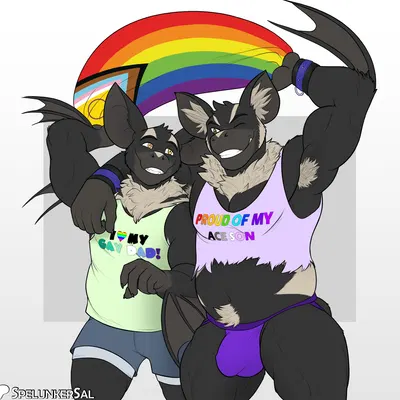 lgbt pride month created by spelunker sal