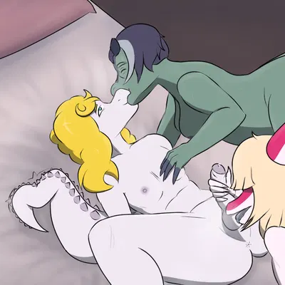 lj (gvh), mia moretti, rouwling (snoot game) (cavemanon studios, goodbye volcano high) created by luxianodb