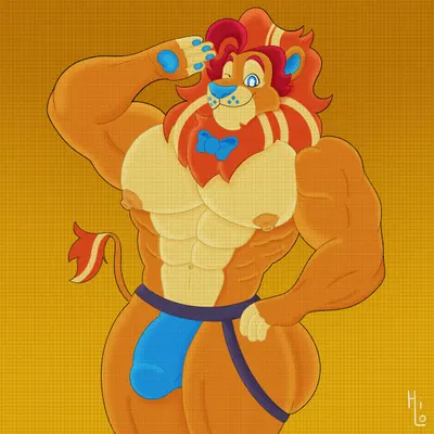 lloydford l. lion (indigo park) created by itsme hilo