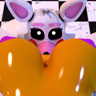 lolbit (fnaf), mangle (fnaf) (five nights at freddy's, five nights at freddy's 2) created by geometryboymejia