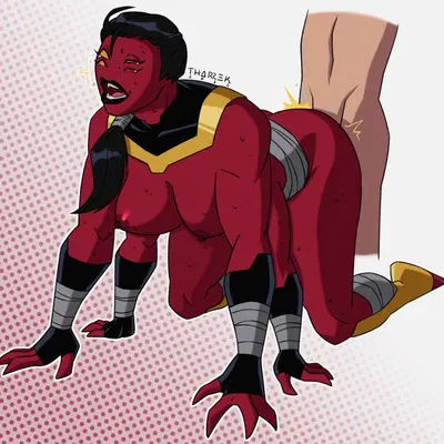 looma red wind (ben 10, cartoon network) created by tharrek