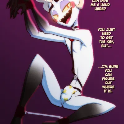 lucifer (hazbin hotel) (hazbin hotel, hellaverse) created by prismanoodle