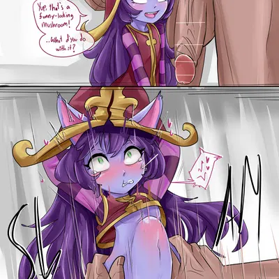 lulu (lol) (instant loss 2koma, league of legends) created by geks