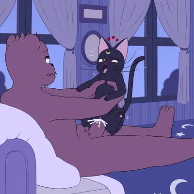 luna (sailor moon) (sailor moon (series)) created by 39coit