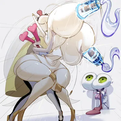 lusamine (pokemon), wicke (pokemon) (nintendo, pokemon) created by acrylictoon