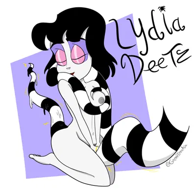 lydia deetz (beetlejuice) created by gametimeasia