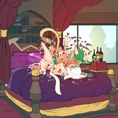 m'rin vhani (clickclock), y'shtola rhul (final fantasy, final fantasy xiv) created by fakeryway