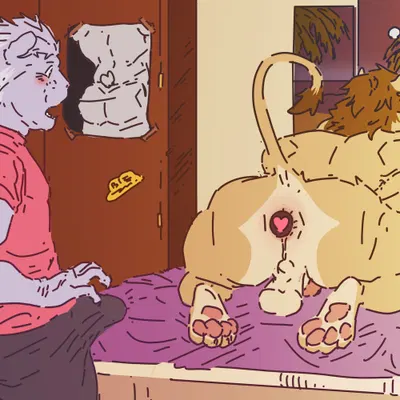 mal (fluorinatedfurry), ross (fluorinatedfurry) created by avalath tiger