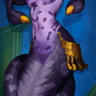 melusine (ffxiv) (cc-by-nc-sa, creative commons) created by ekrea jan