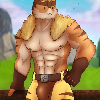 meowscles, meowtooth (epic games, fortnite) created by lewd catto