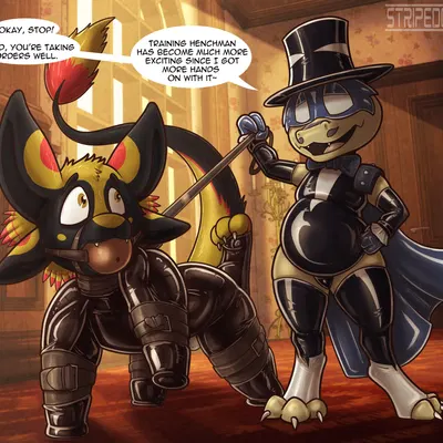 mettle winslowe, the rubber baron created by stripedcrocodile