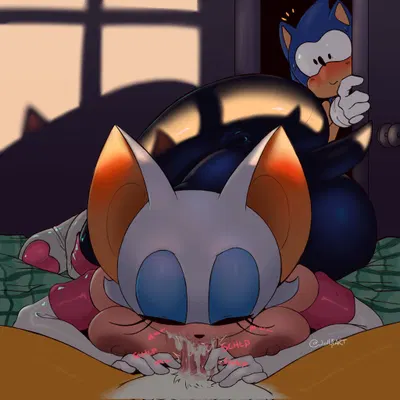 miles prower, rouge the bat, sonic the hedgehog (sega, sonic the hedgehog (series)) created by jollysart