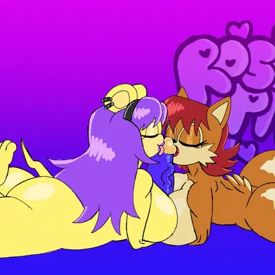 mina mongoose, sally acorn, sonic the hedgehog (archie comics, sega) created by rosepits