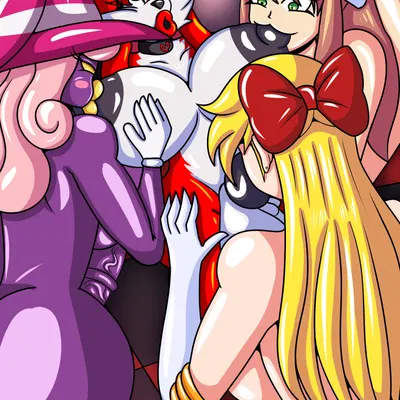 minako aino, monika (doki doki literature club!), sailor venus (doki doki literature club!, mario bros) created by kandlin, ladyfoxheart