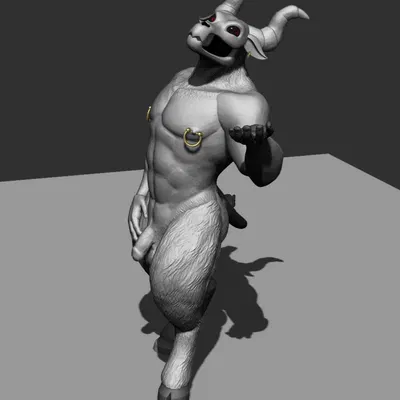 minotaur (the legend of pipi) (european mythology, greek mythology) created by kalembi