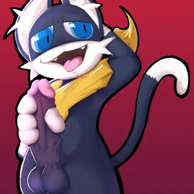 morgana (persona) (atlus, megami tensei) created by axiscatt