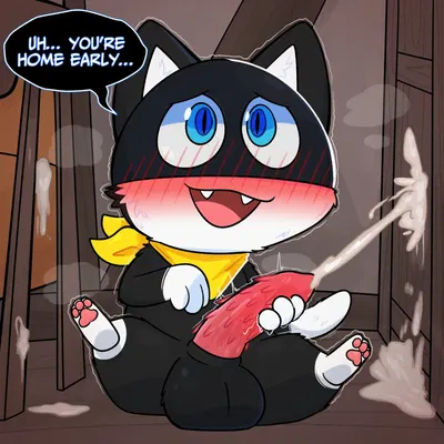 morgana (persona) (atlus, megami tensei) created by crushpepper