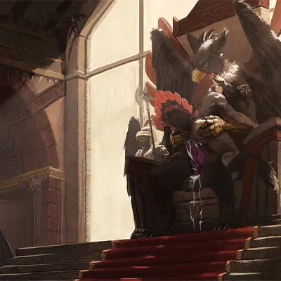 muriat, stormgryphon (mythology) created by nomax