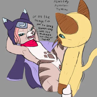 navirou, tsukino (monster hunter stories) (capcom, monster hunter) created by the line goat