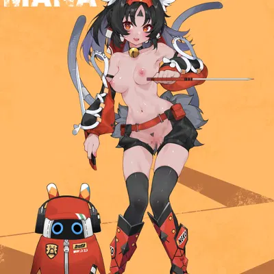 nekomiya mana (asian mythology, east asian mythology) created by waterring