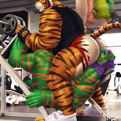 night (dream and nightmare), weird (weirdtiger) (leg press redraw (meme)) created by dream and nightmare