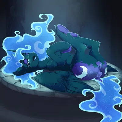 nightmare moon (mlp) (friendship is magic, hasbro) created by avery-valentine