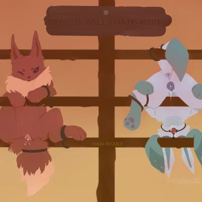 nintendo, pokemon created by birbobuzzle