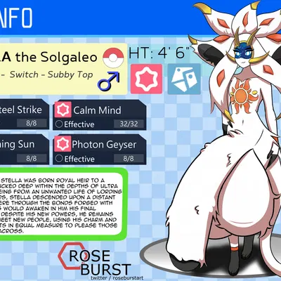 nintendo, pokemon created by roseburst (artist)