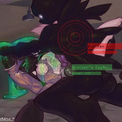 oc fred (lethal company) created by smokybasil