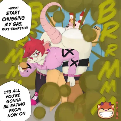 ollie (possumassss) (bandai namco, digimon) created by vidiojo