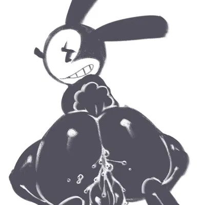 oswald the lucky rabbit (disney) created by saltomodachi