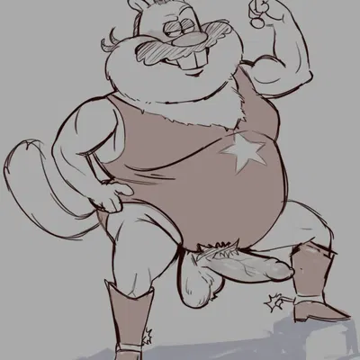 pa cheeks (nickelodeon, saving bikini bottom: the sandy cheeks movie) created by daichi akimichi