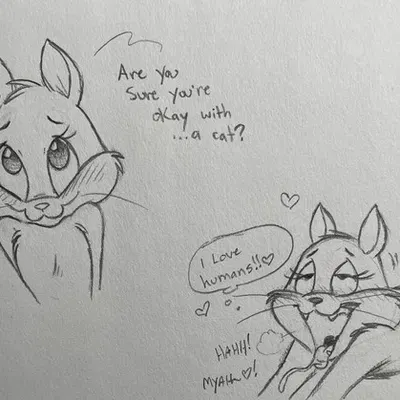 penelope pussycat (looney tunes, warner brothers) created by nekostar