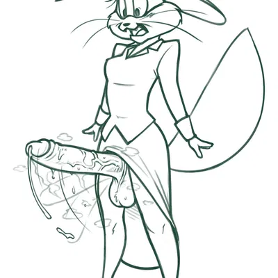 penelope pussycat (looney tunes, warner brothers) created by redout